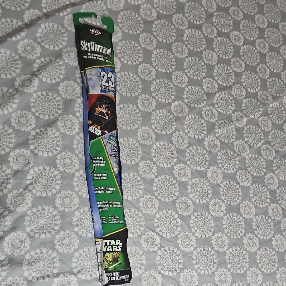 Star Wars Sky Diamond Kite - Black, Green, Blue